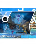 Avatar: The Way of Water Deluxe Medium akčná figúrkas Neteyam & Ilu